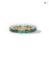 EMERALD PREZZIE BAND RING