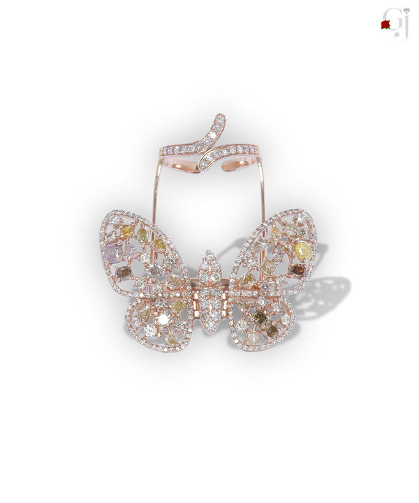BUTTERFLY KISS RING