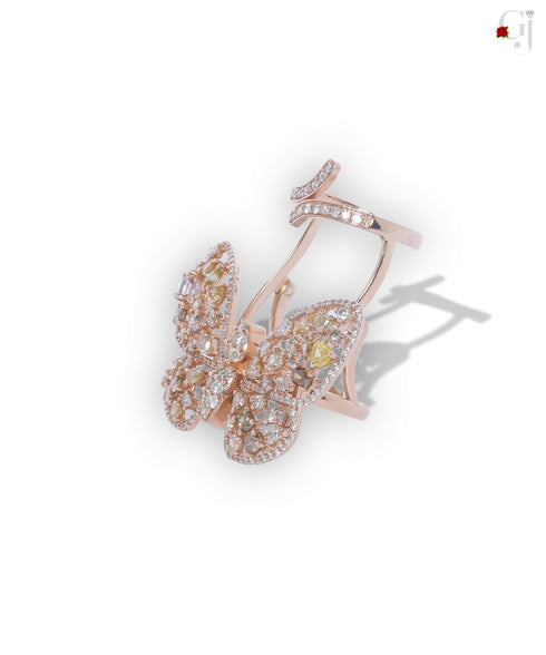 BUTTERFLY KISS RING
