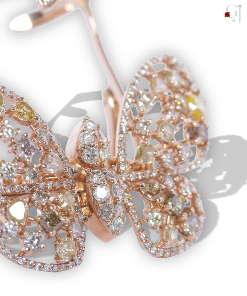 BUTTERFLY KISS RING