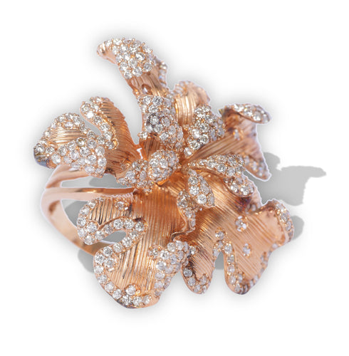 BOWLED OVER GOLD RING