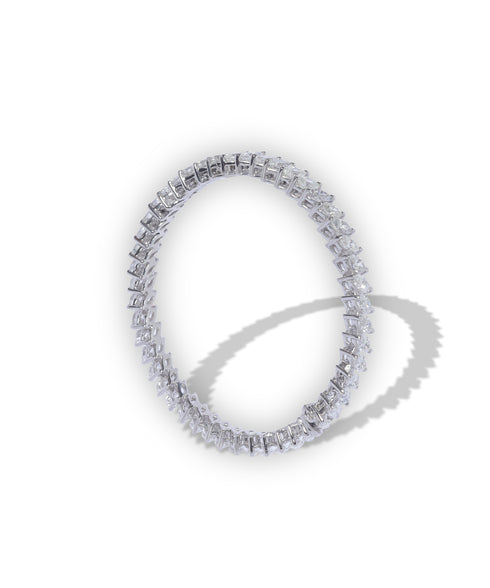 MARQUISE DIAMOND KEEPSAKES BANGLE PAIR