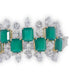 GREEN CROWN DIAMOND BRACELET